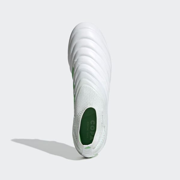 adidas Copa 19+ FG Fussballschuh weißgrün | soccercity adidas Copa 19+ FG Fussballschuh weißgrün | soccercity